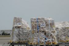 Azerbaijan sends another batch of humanitarian aid to Ukraine (PHOTO)