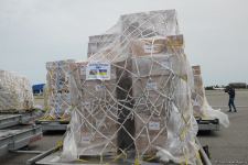 Azerbaijan sends another batch of humanitarian aid to Ukraine (PHOTO)