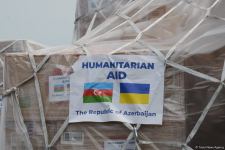Azerbaijan sends another batch of humanitarian aid to Ukraine (PHOTO)