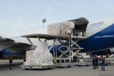 Azerbaijan sends another batch of humanitarian aid to Ukraine (PHOTO)