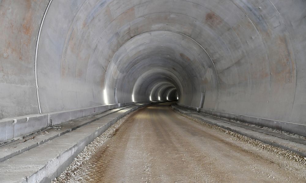 President Ilham Aliyev views construction of Ahmadbayli-Fuzuli-Shusha highway (PHOTO/VIDEO)