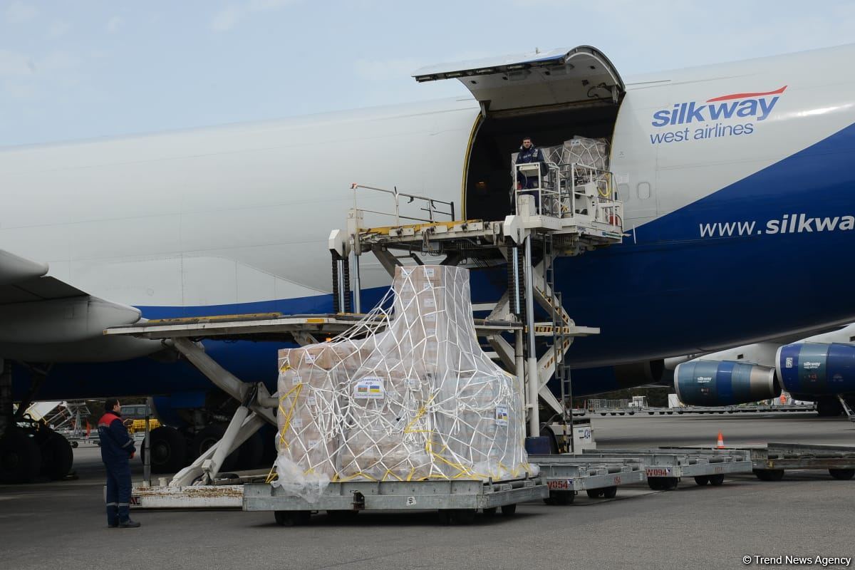 Azerbaijan sends another batch of humanitarian aid to Ukraine (PHOTO)