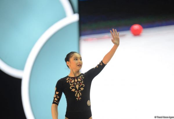 Azerbaijani athletes reach finals of 9th FIG Rhythmic Gymnastics World Cup in Baku (PHOTO)