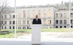 President Ilham Aliyev makes a speech at 5th Congress of World Azerbaijanis in Shusha (PHOTO/VIDEO)