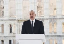 President Ilham Aliyev makes a speech at 5th Congress of World Azerbaijanis in Shusha (PHOTO/VIDEO)