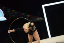 Azerbaijani representatives present hoop exercises in FIG Rhythmic Gymnastics World Cup (PHOTO)