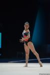 Azerbaijani athlete leading in ball exercises at FIG Rhythmic Gymnastics World Cup in Baku (PHOTO)
