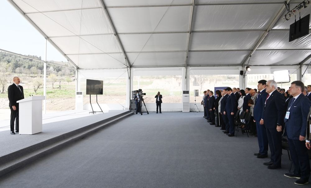 President Ilham Aliyev makes a speech at 5th Congress of World Azerbaijanis in Shusha (PHOTO/VIDEO)