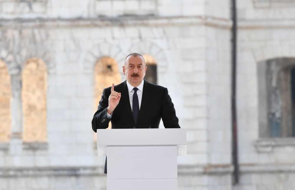 Even though war is over, territorial claims against us are not over yet - President Ilham Aliyev