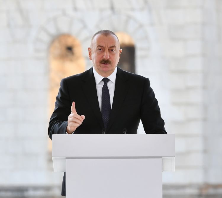 Armenia was brought to its knees before us, bowed its head - President Ilham Aliyev