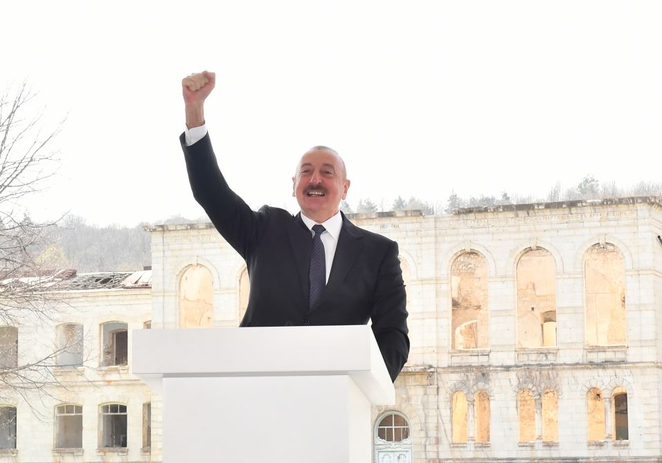 President Ilham Aliyev makes a speech at 5th Congress of World Azerbaijanis in Shusha (PHOTO/VIDEO)