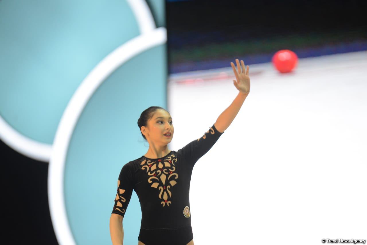 Azerbaijani athletes reach finals of 9th FIG Rhythmic Gymnastics World Cup in Baku (PHOTO)