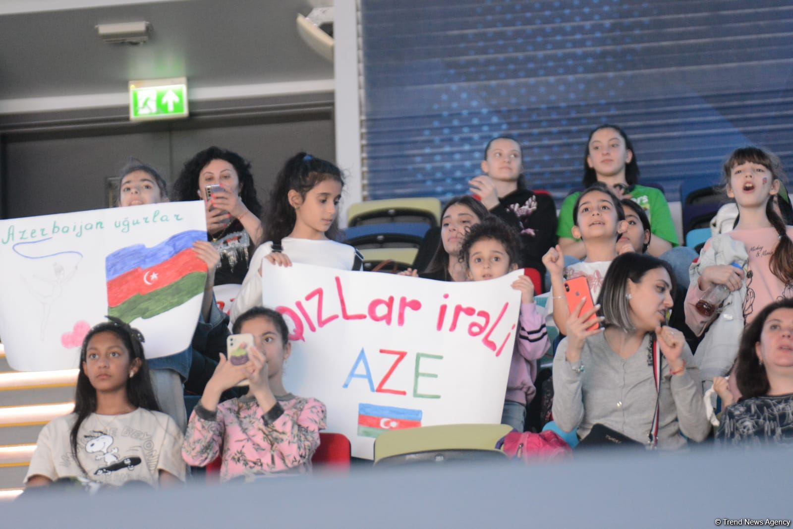 Azerbaijani athlete leading in ball exercises at FIG Rhythmic Gymnastics World Cup in Baku (PHOTO)