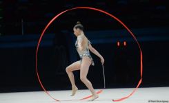 Second day of 9th FIG Rhythmic Gymnastics World Cup starts in Baku (PHOTO)