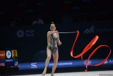 Second day of 9th FIG Rhythmic Gymnastics World Cup starts in Baku (PHOTO)
