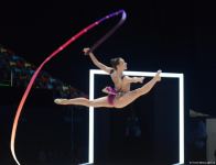 Second day of 9th FIG Rhythmic Gymnastics World Cup starts in Baku (PHOTO)