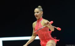 Second day of 9th FIG Rhythmic Gymnastics World Cup starts in Baku (PHOTO)