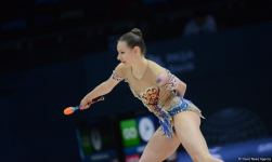 Second day of 9th FIG Rhythmic Gymnastics World Cup starts in Baku (PHOTO)