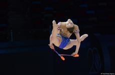 Second day of 9th FIG Rhythmic Gymnastics World Cup starts in Baku (PHOTO)