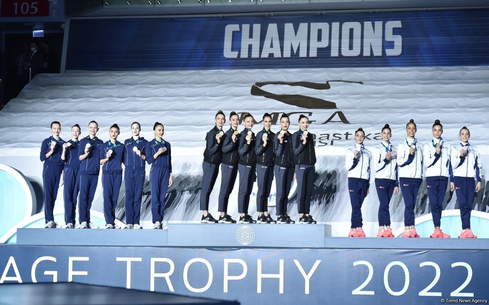 Baku hosts awards ceremony for winners of FIG Rhythmic Gymnastics World Cup in all-around (PHOTO)