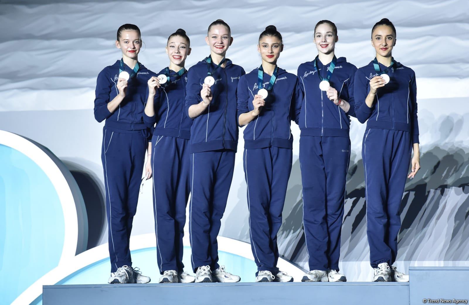 We coped with task - Azerbaijani team, silver medalists of the FIG World Cup in rhythmic gymnastics