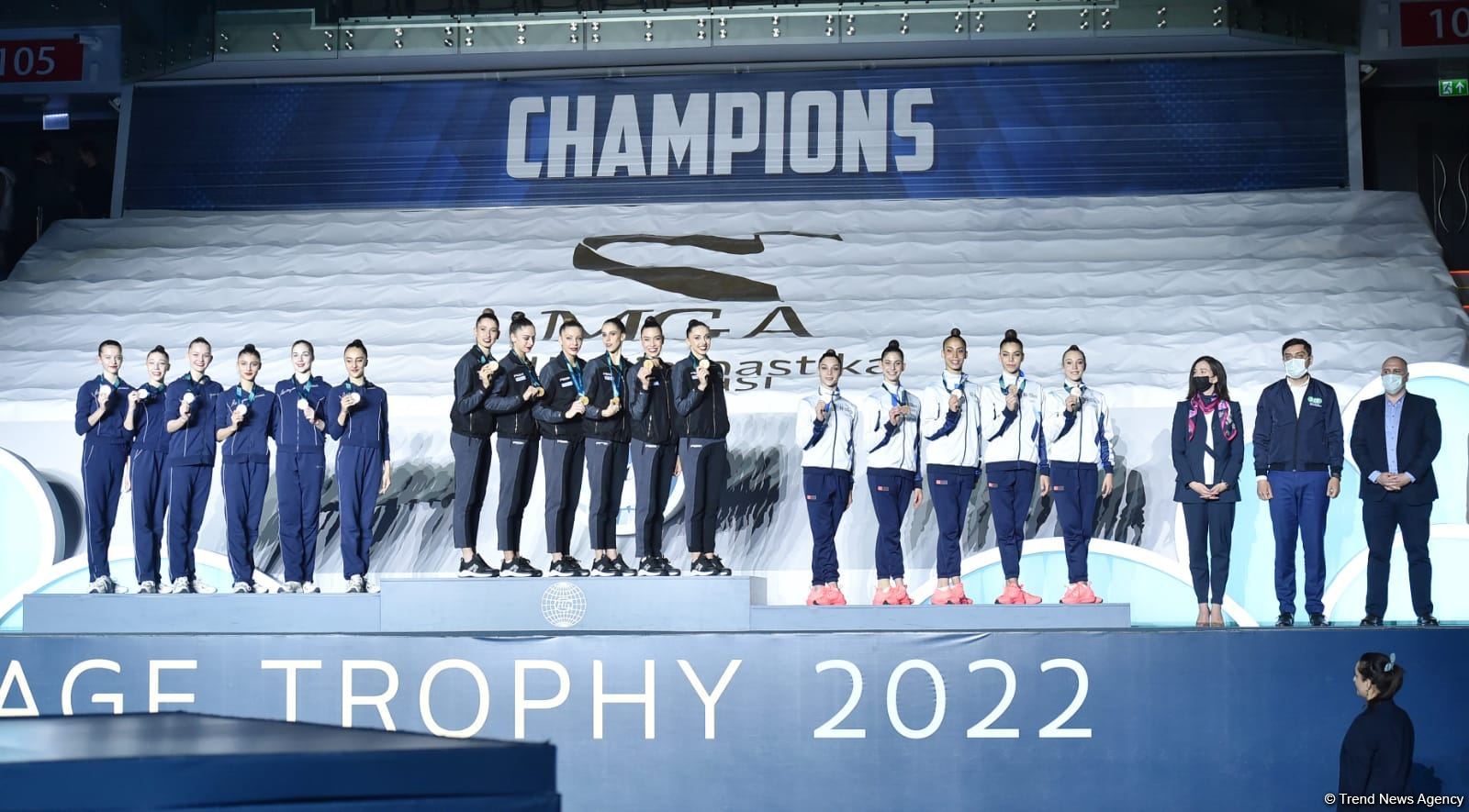 Baku hosts awards ceremony for winners of FIG Rhythmic Gymnastics World Cup in all-around (PHOTO)