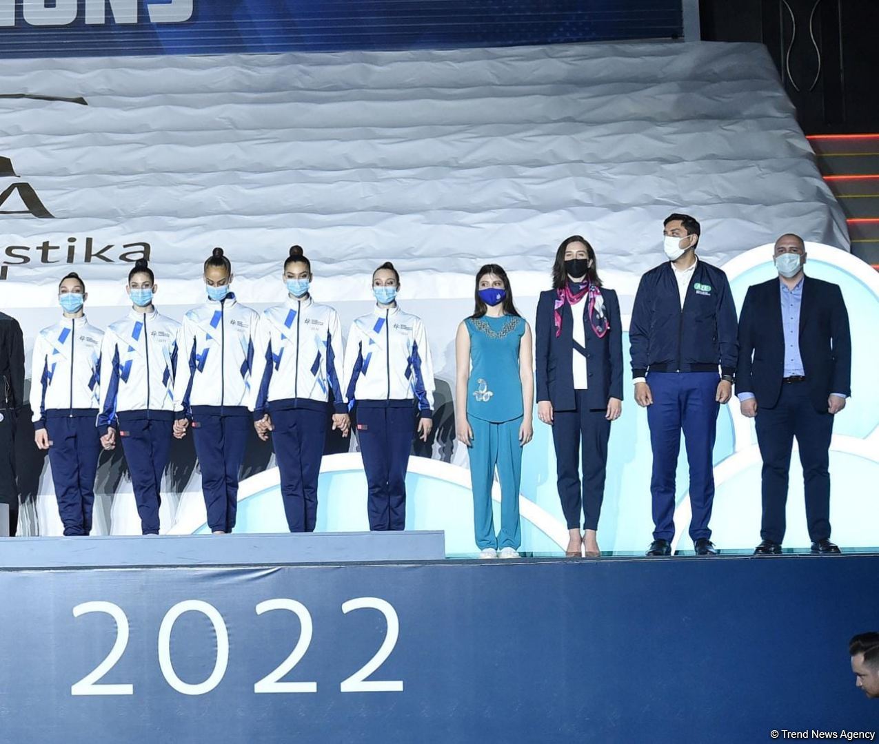 Baku hosts awards ceremony for winners of FIG Rhythmic Gymnastics World Cup in all-around (PHOTO)