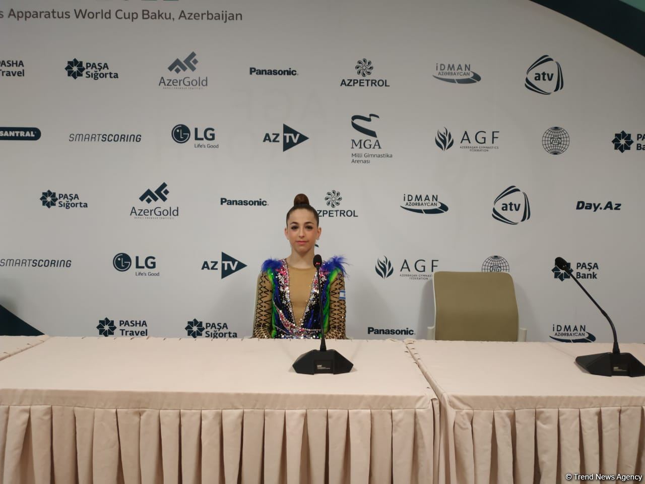 Wonderful conditions created for athletes at World Cup in Baku - Israeli gymnast