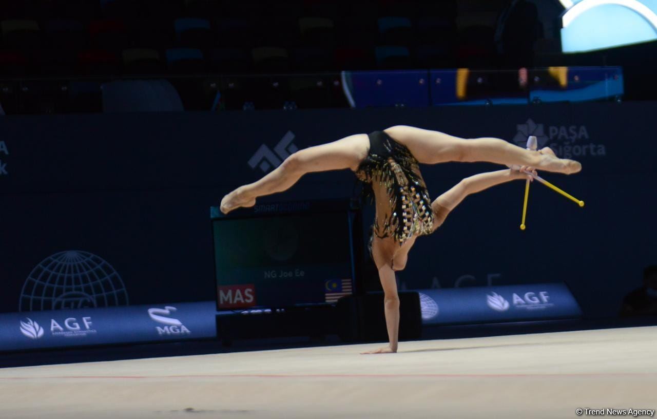 Best moments of second day of FIG Rhythmic Gymnastics World Cup in Baku (PHOTO)