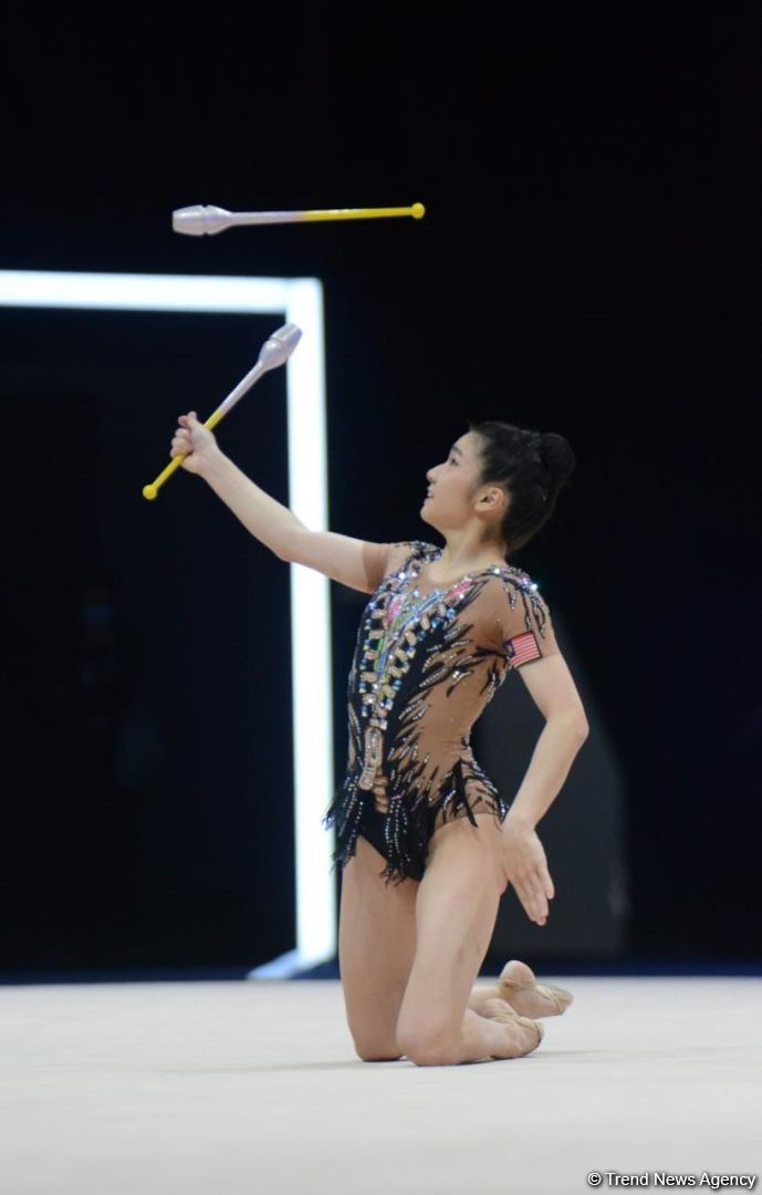 Best moments of second day of FIG Rhythmic Gymnastics World Cup in Baku (PHOTO)