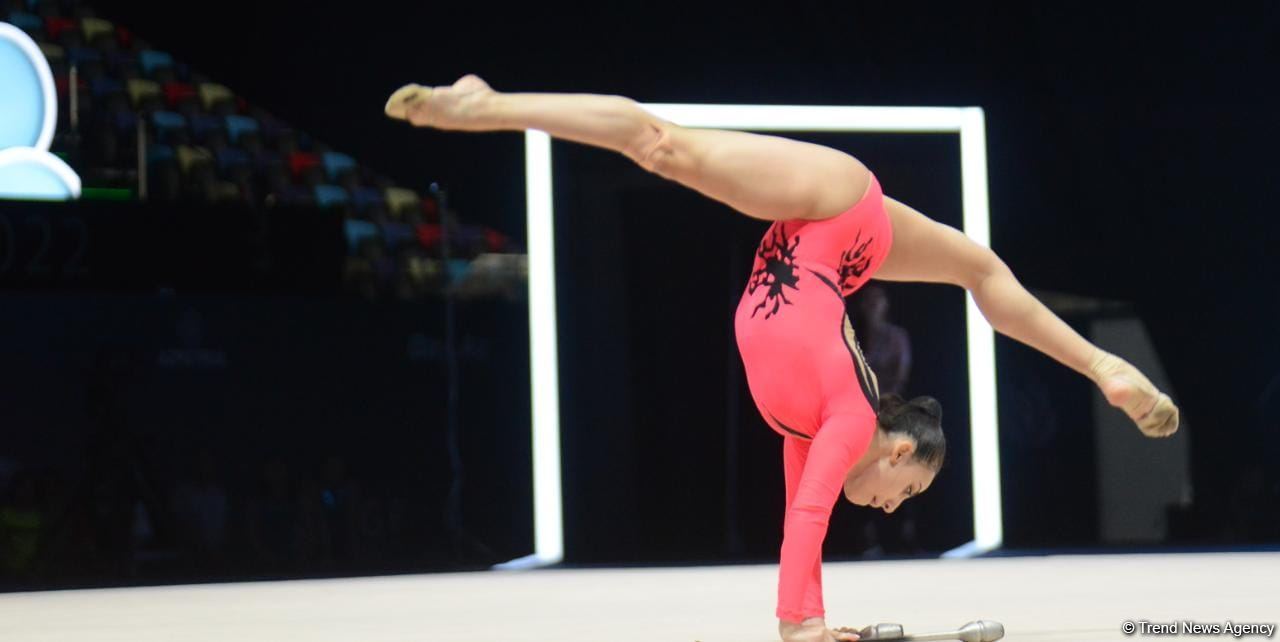 Best moments of second day of FIG Rhythmic Gymnastics World Cup in Baku (PHOTO)
