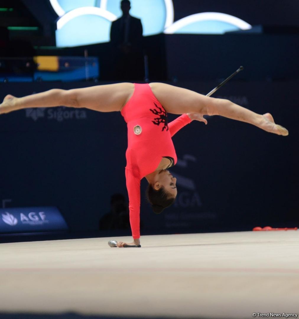 Best moments of second day of FIG Rhythmic Gymnastics World Cup in Baku (PHOTO)