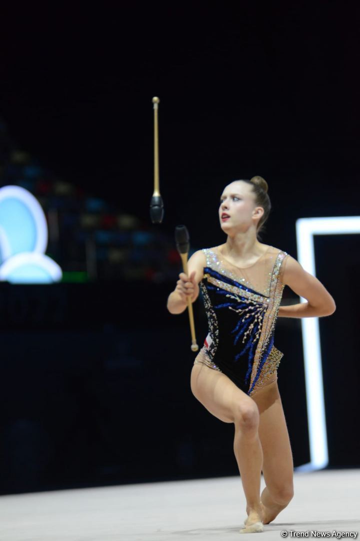 Best moments of second day of FIG Rhythmic Gymnastics World Cup in Baku (PHOTO)