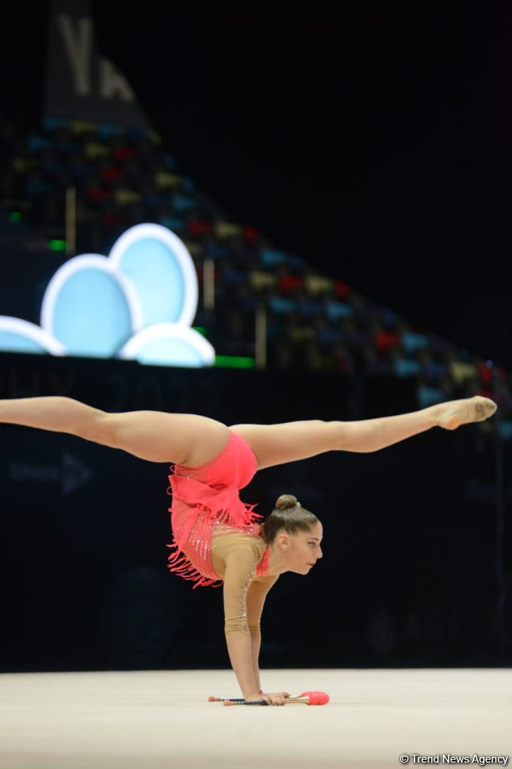 Best moments of second day of FIG Rhythmic Gymnastics World Cup in Baku (PHOTO)