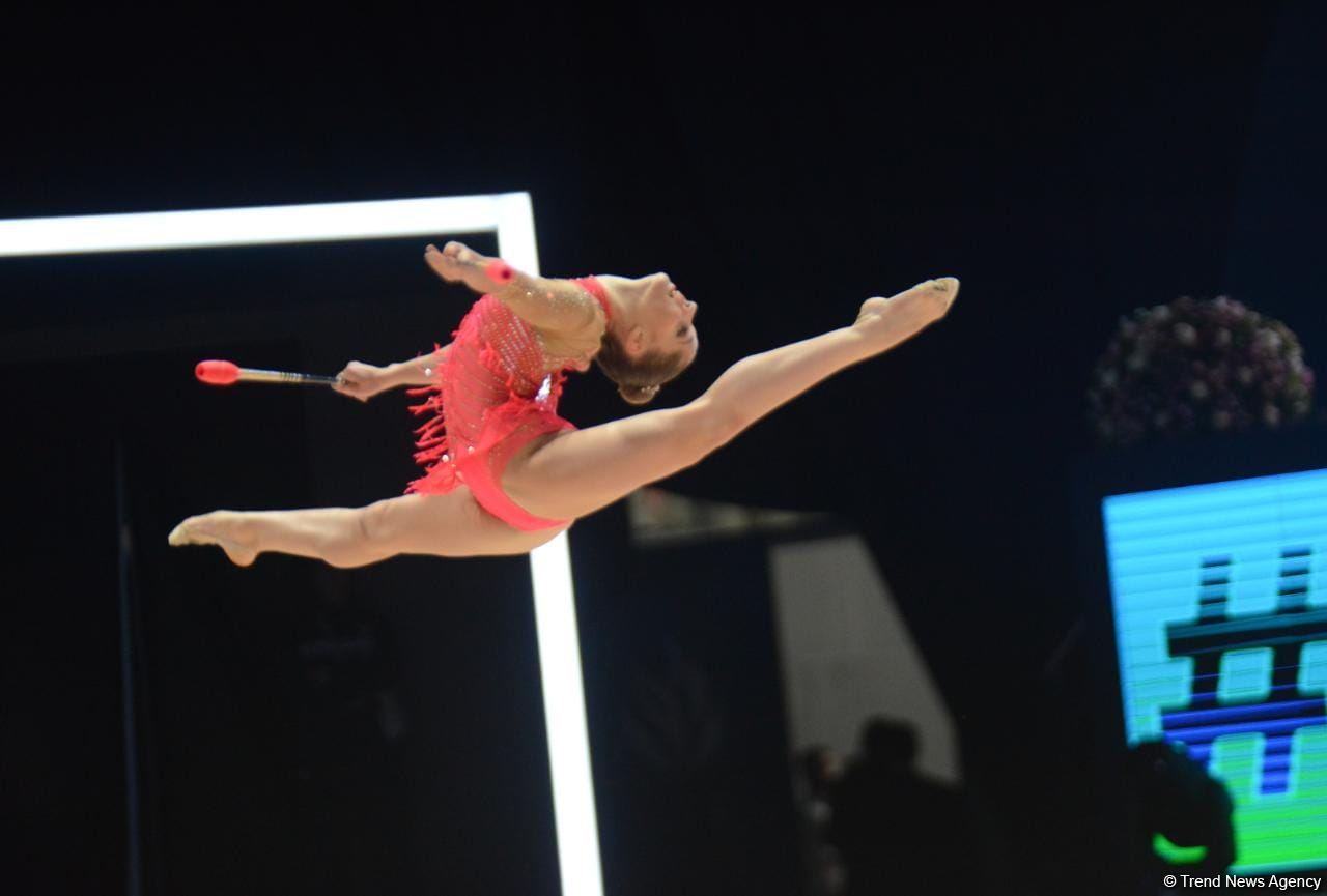 Best moments of second day of FIG Rhythmic Gymnastics World Cup in Baku (PHOTO)