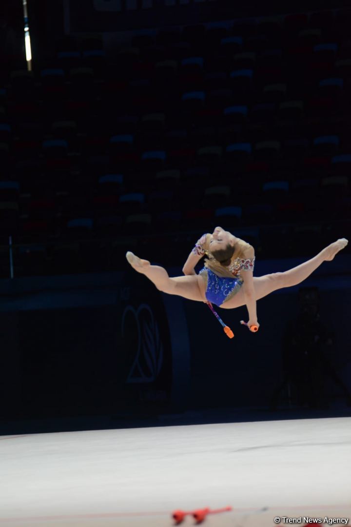 Best moments of second day of FIG Rhythmic Gymnastics World Cup in Baku (PHOTO)