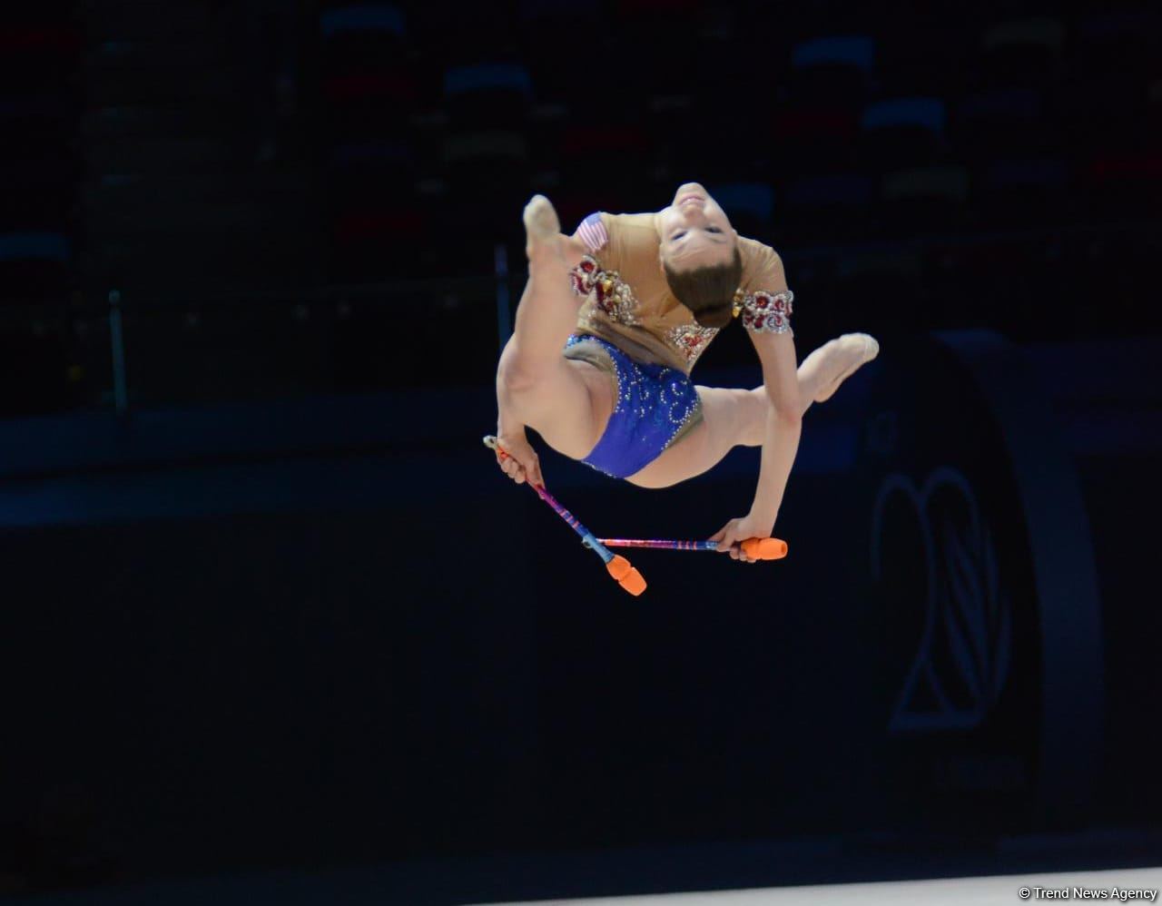 Best moments of second day of FIG Rhythmic Gymnastics World Cup in Baku (PHOTO)