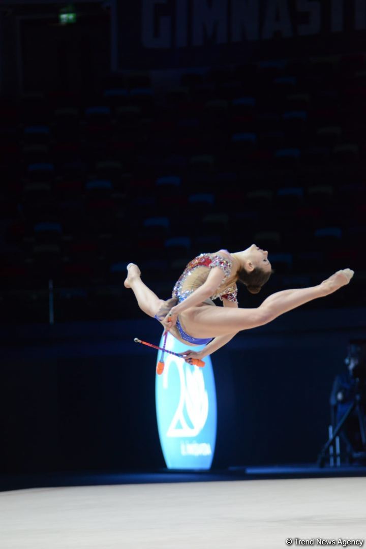 Best moments of second day of FIG Rhythmic Gymnastics World Cup in Baku (PHOTO)