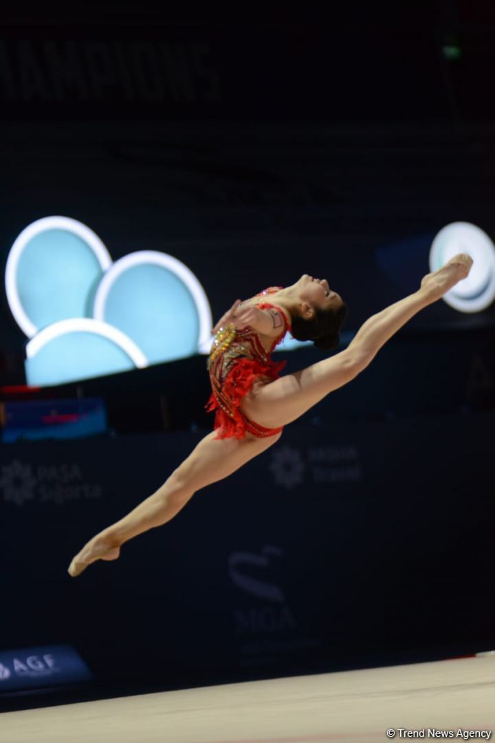 Best moments of second day of FIG Rhythmic Gymnastics World Cup in Baku (PHOTO)