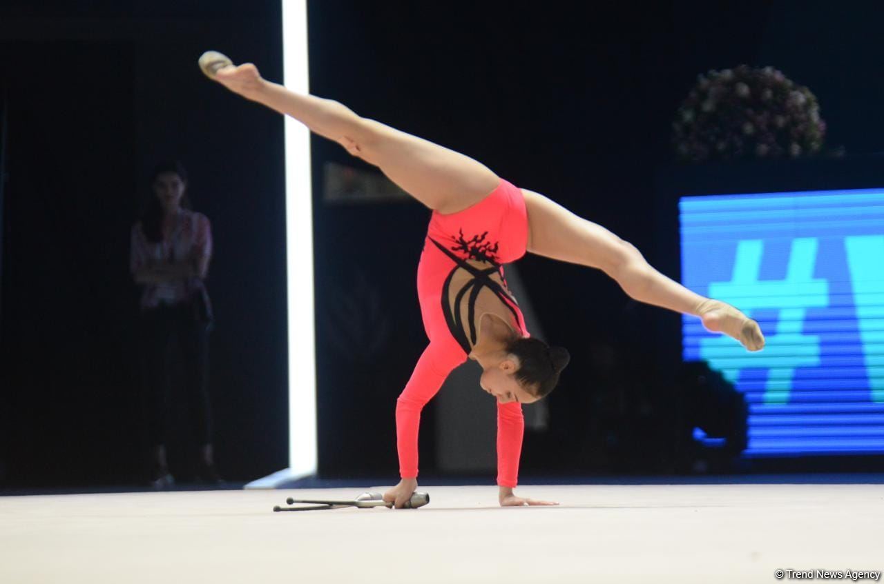 Best moments of second day of FIG Rhythmic Gymnastics World Cup in Baku (PHOTO)