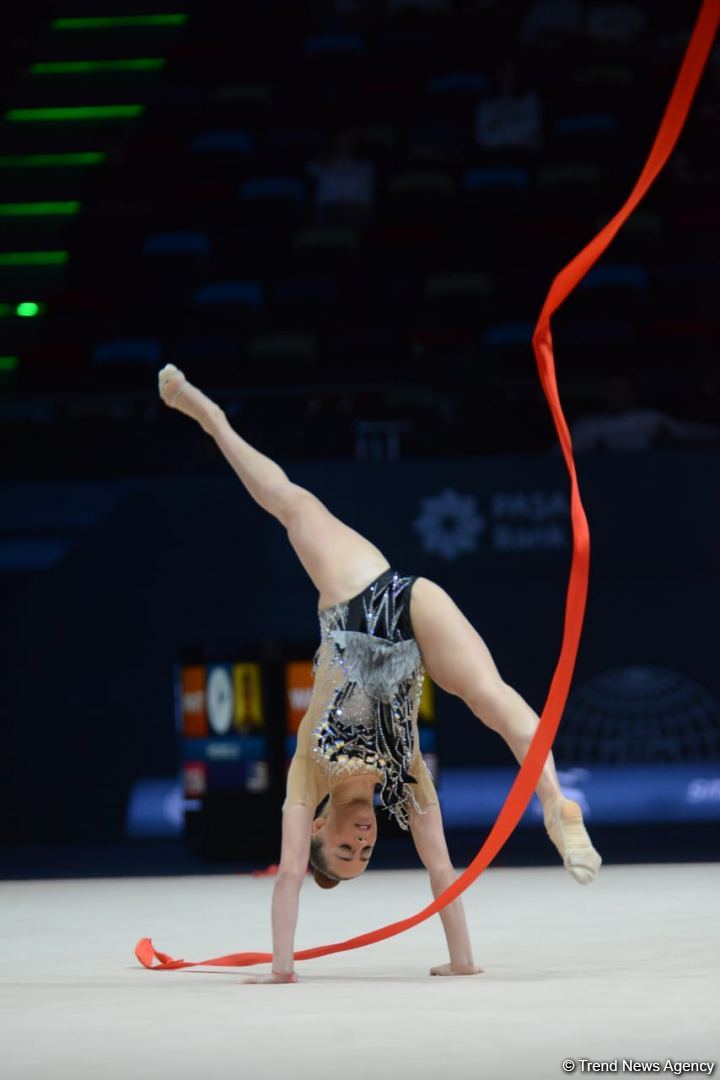 Second day of 9th FIG Rhythmic Gymnastics World Cup starts in Baku (PHOTO)