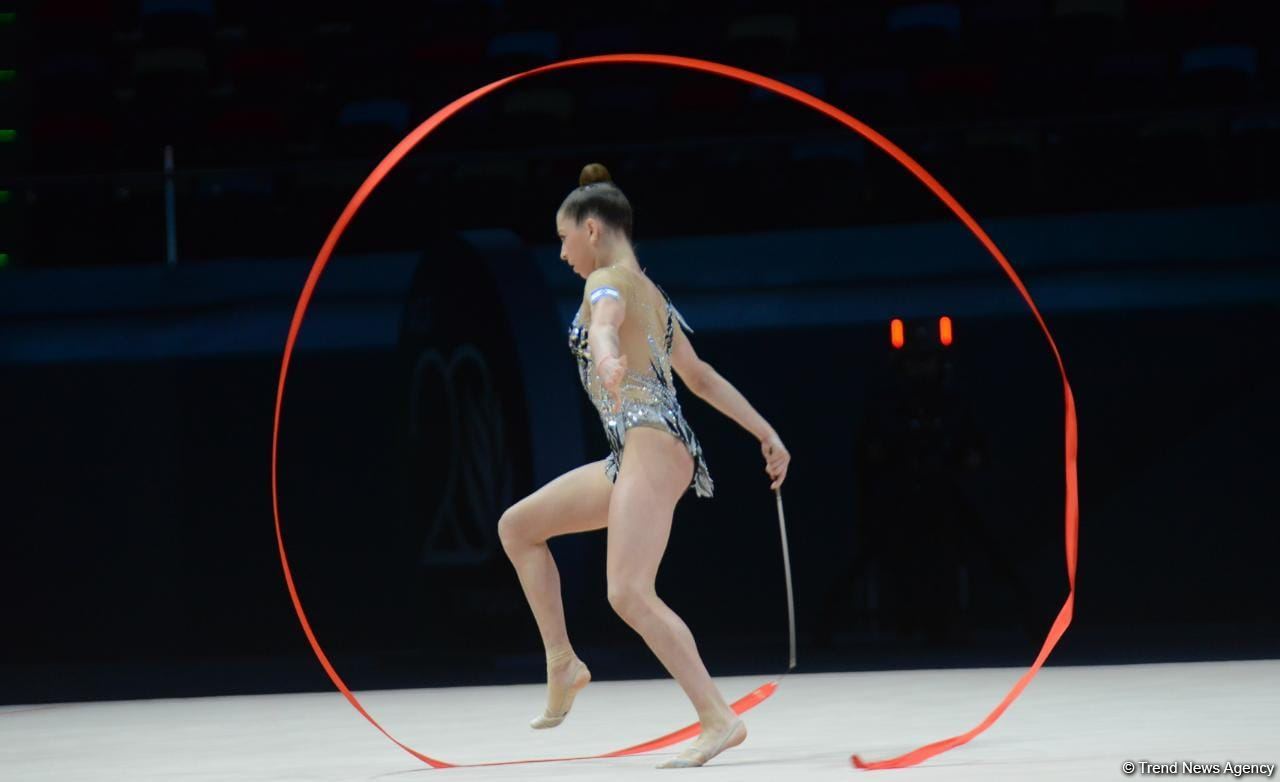 Second day of 9th FIG Rhythmic Gymnastics World Cup starts in Baku (PHOTO)