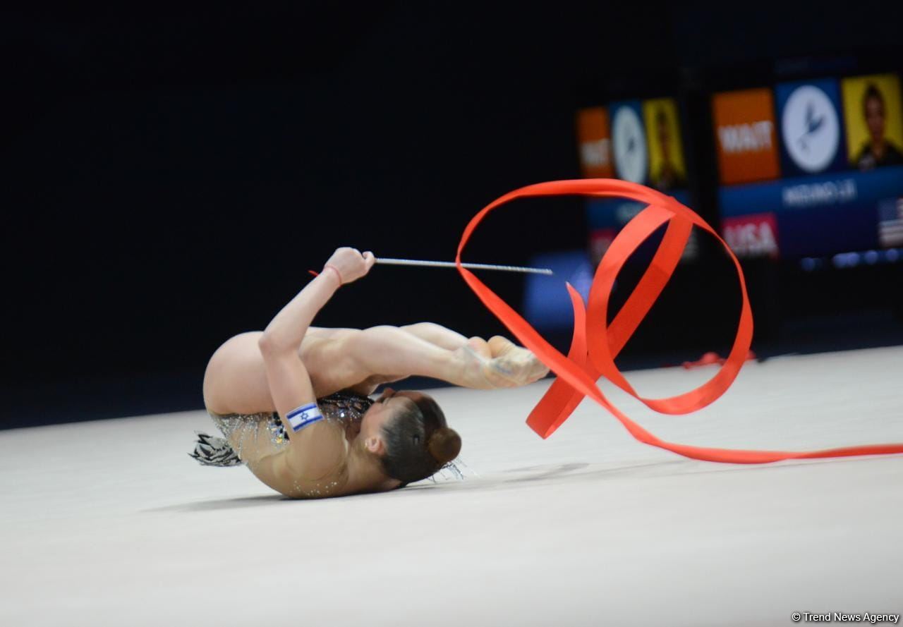 Second day of 9th FIG Rhythmic Gymnastics World Cup starts in Baku (PHOTO)