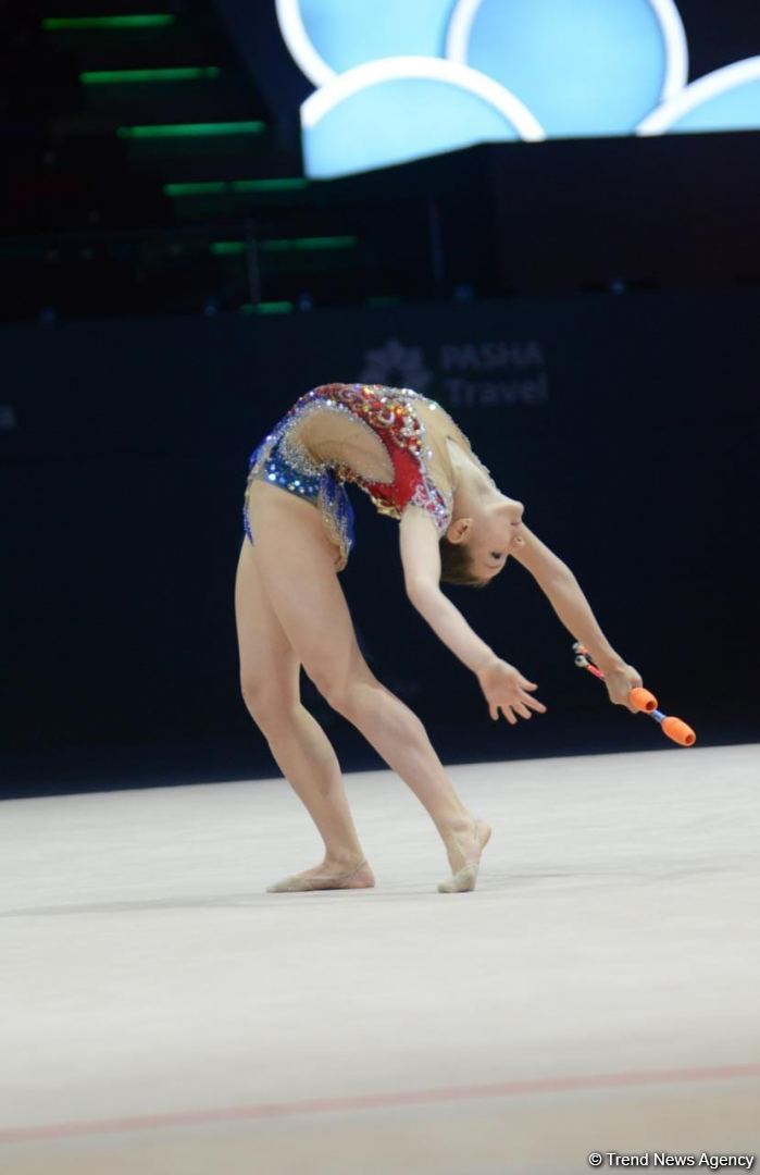 Second day of 9th FIG Rhythmic Gymnastics World Cup starts in Baku (PHOTO)