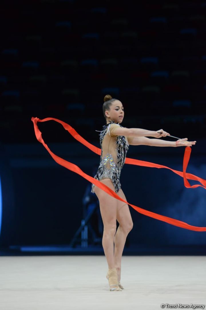 Second day of 9th FIG Rhythmic Gymnastics World Cup starts in Baku (PHOTO)