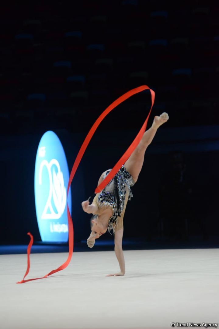 Second day of 9th FIG Rhythmic Gymnastics World Cup starts in Baku (PHOTO)
