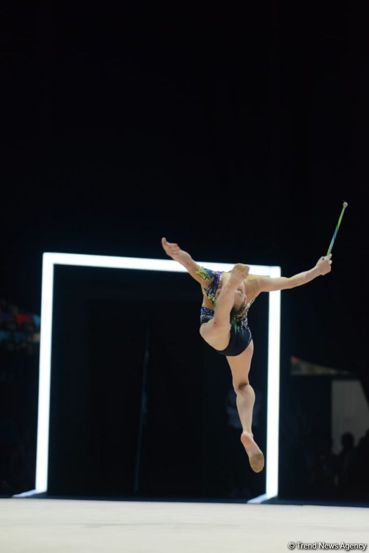 Second day of 9th FIG Rhythmic Gymnastics World Cup starts in Baku (PHOTO)