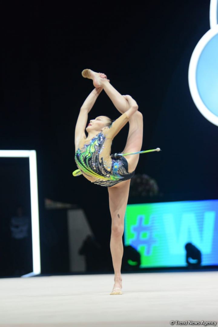 Second day of 9th FIG Rhythmic Gymnastics World Cup starts in Baku (PHOTO)