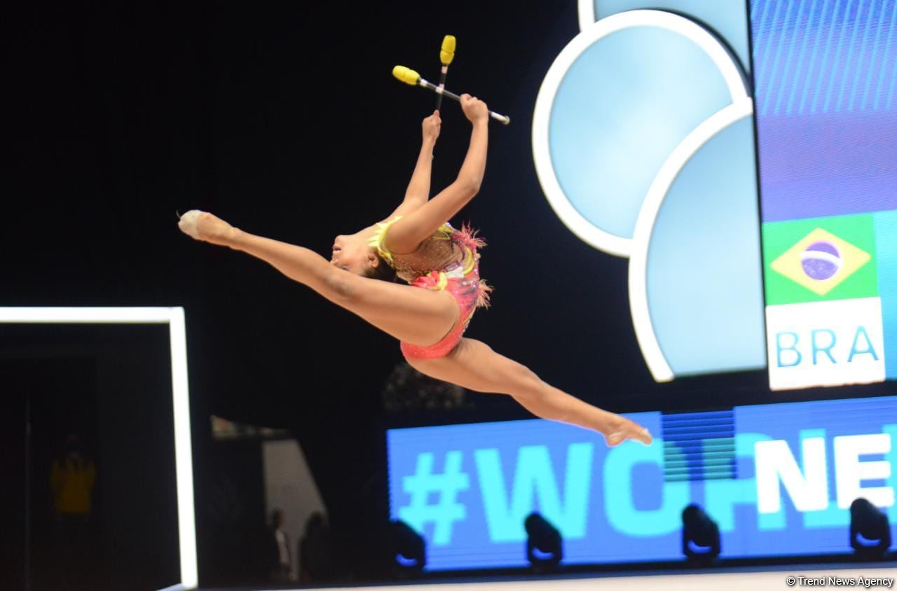 Second day of 9th FIG Rhythmic Gymnastics World Cup starts in Baku (PHOTO)