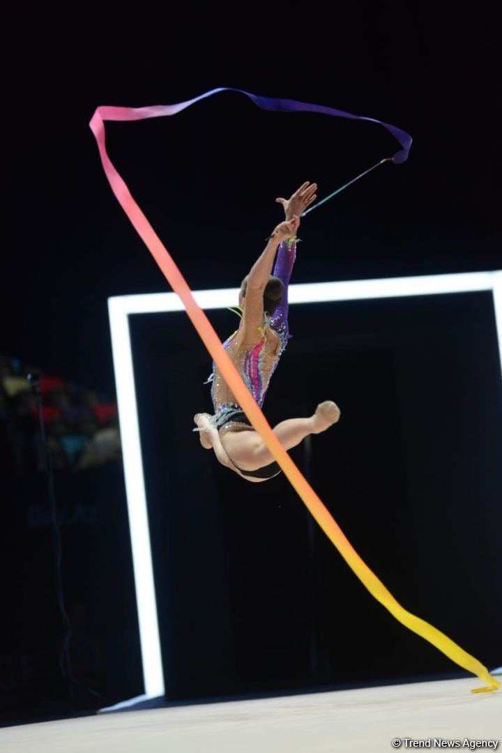Second day of 9th FIG Rhythmic Gymnastics World Cup starts in Baku (PHOTO)